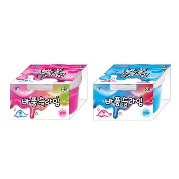 바풍슬라임 파랑 300g/종이나라